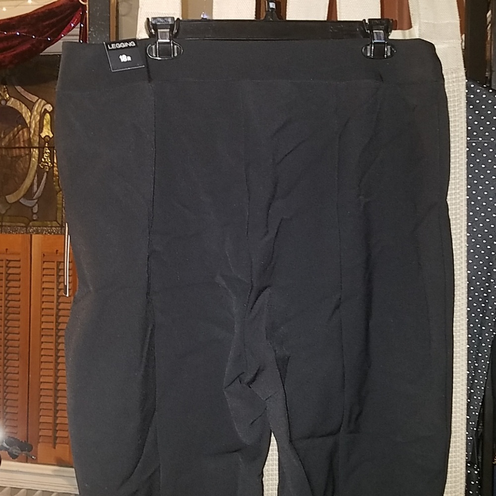 Express black legging dress pants 18R